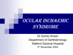 Ocular Ischaemic Syndrome - Eye-laser