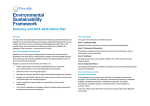 Environmental Sustainability Framework Summary Document