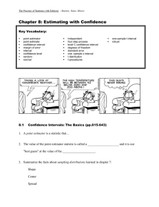 TPS 4e Guided Reading Notes Chapters 8