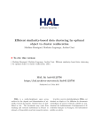 Efficient similarity-based data clustering by optimal object to cluster