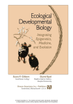 Ecological Developmental Biology: Integrating Epigenetics