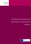 Marketing Communication and Events Plan for Creative Cultural