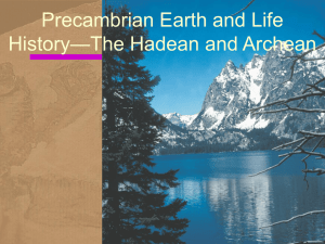 Hadean and Archean