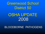 blood borne pathogens - Greenwood School District 50