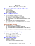 Characteristics of the Physical Layer Signals and Propagation