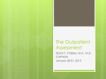 Conducting an Outpatient Assessment for Substance Abuse
