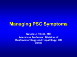 Managing PSC Symptoms