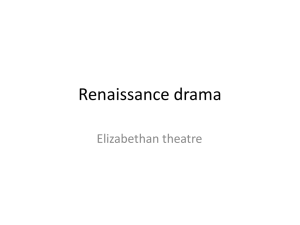 Renaissance drama