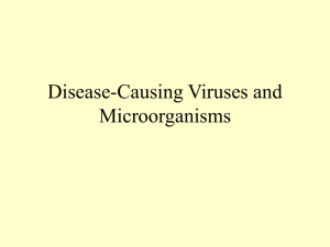 Disease-Causing Viruses and Microorganisms