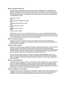 What is rule-based reasoning