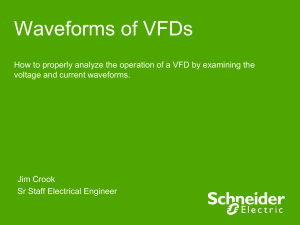 Noise Reduction in VFDs