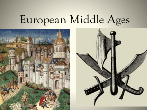 European Middle Ages PowerPoint