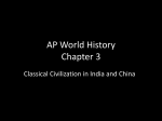 AP World History Chapter 3