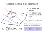 General electric flux definition