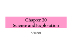 Chapter 20 Science and Exploration