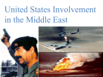 U.S. Middle East Involvement