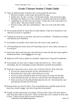 Grade 2 Science Section 2 Review Sheet