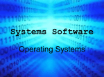 Systems Software - Shawlands Academy