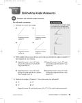 Estimating Angle Measures - Nelson Math K-8