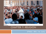 CHAPTER 7: RELIGION - Bremerton School District
