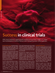 Success in clinical trials - Cancer Prevention Pharmaceuticals