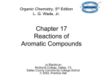 Reactions of Aromatic Compounds