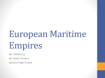 European Maritime Empires