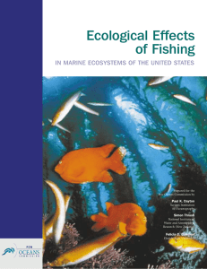 Ecological Effects of Fishing in the Marine Ecosystems of the United