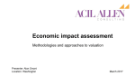 Economic impact assessment