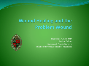 Wound-healing - Tulane University