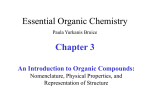 Chapter 3 An Introduction to Organic Compounds
