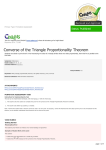 Converse of the Triangle Proportionality Theorem