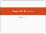 Ch. 13 Separated Brethren PowerPoint