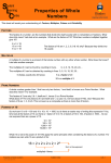 Properties of Whole Numbers (PDF 108KB)