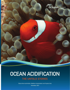 report on Ocean Acidification