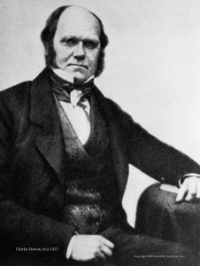 Charles Darwin circa 1855