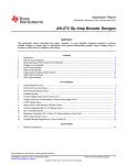 AN-272 Op Amp Booster Designs (Rev. B)