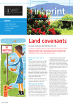 land covenants - Norris Ward McKinnon