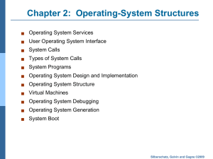 Operating System Services