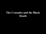 The Crusades and the Black Death