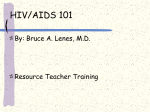 HIV AIDS 101 Resource for Teachers