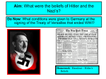 Hitler`s Rise to Power