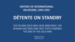 history of international relations, 1945-1991