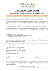 DECISION AID TOOL