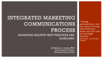 integrated marketing communications process