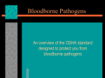 Bloodborne Pathogens - School District of Black River Falls