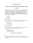 Subject/LinkingVerb/Subject Complement Pattern