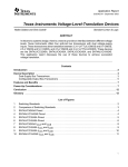 Texas Instruments Voltage-Level