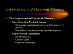 An Overview of Personal Finance