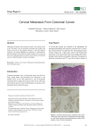 Cervical Metastasis From Colorectal Cancer